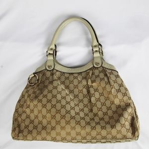 Authentic Gucci Sukey Hobo Tote Handbag